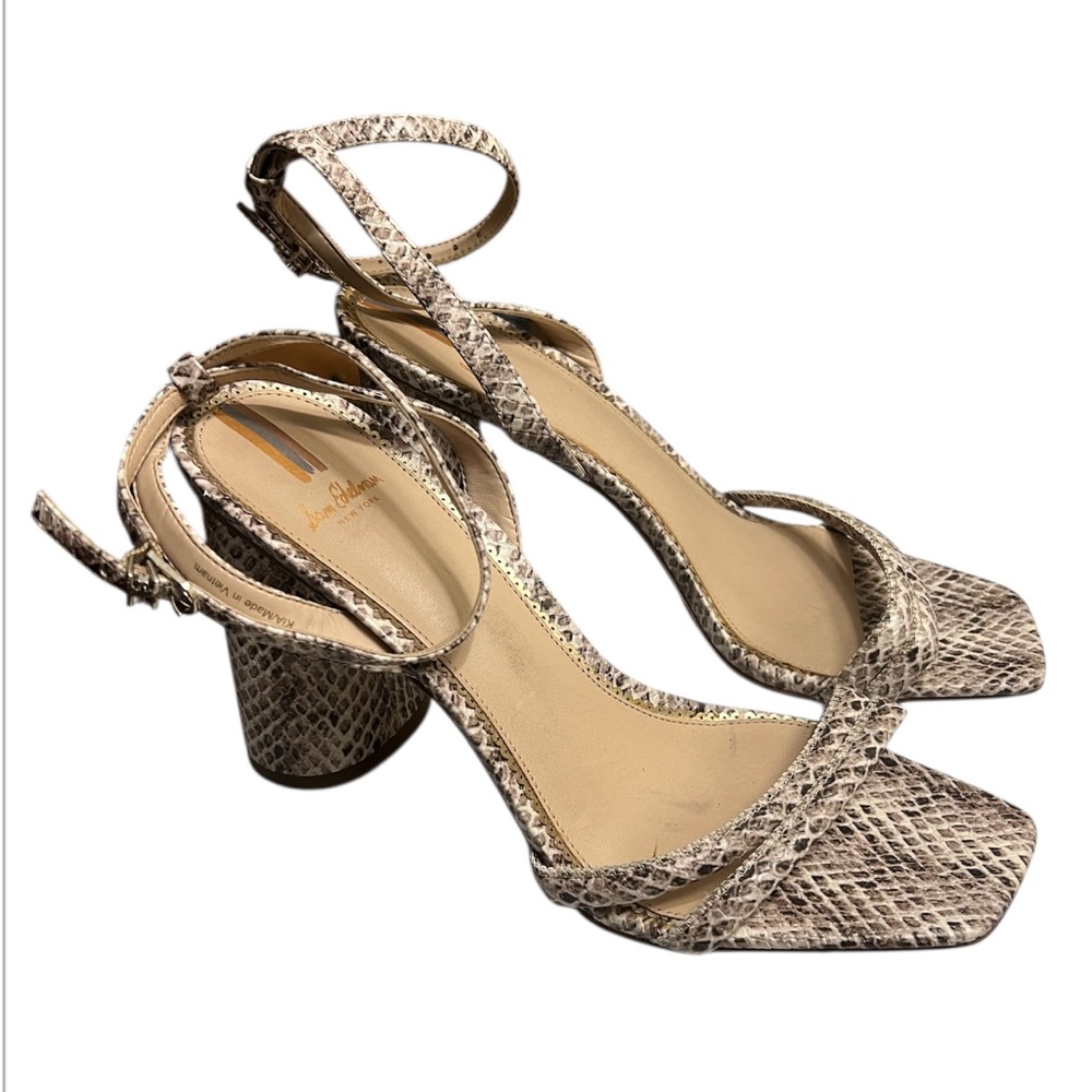 Sam Edelman Kia Strappy Block Heel Sandals - Picture 2 of 6